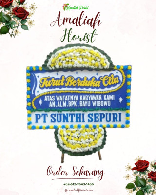 Papan Bunga Duka di Bintan
