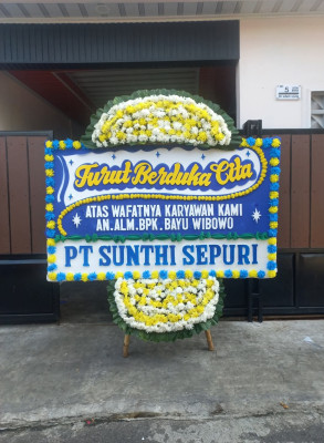 Papan Bunga Duka di Bintan