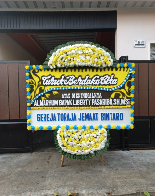 Papan Bunga Duka di Bintan